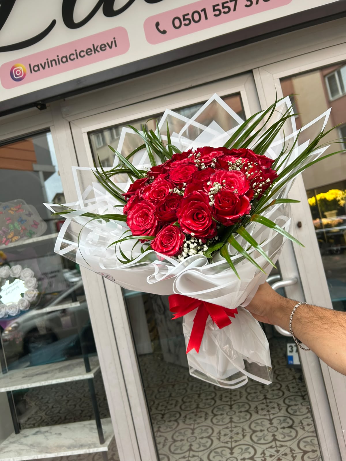 İthal 20'li Gül Buketi