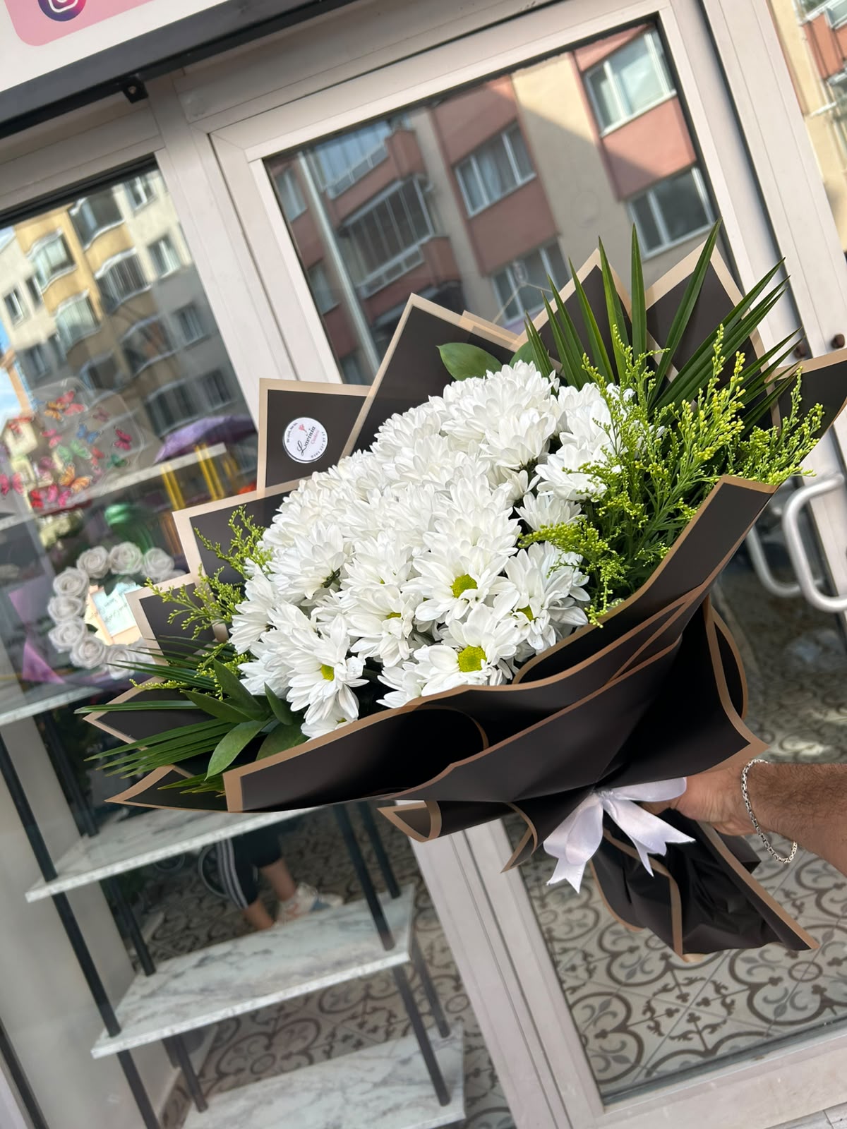 Premium Beyaz Papatya Buketi